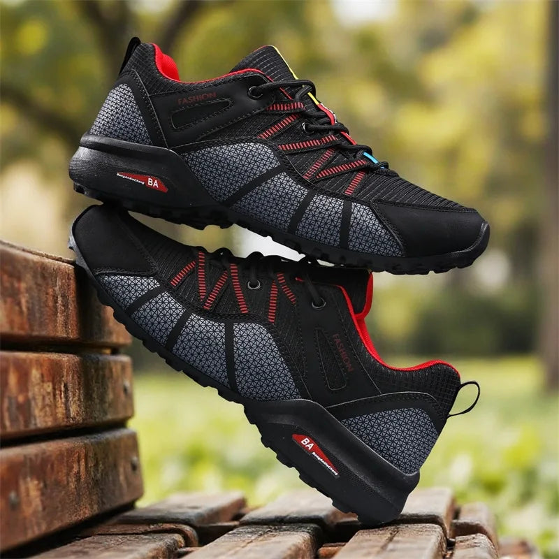 Men's Casual Lace-Up Running Shoes