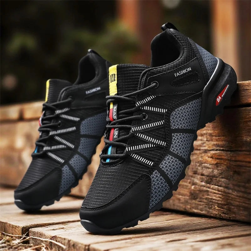 Men's Casual Lace-Up Running Shoes