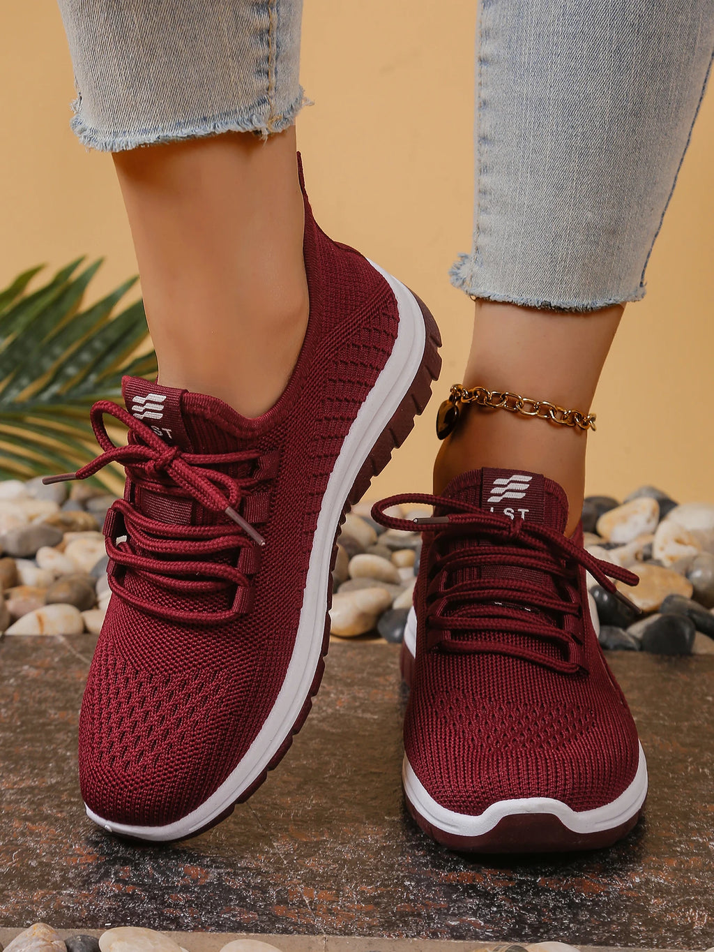 Women's Breathable Platform Sneakers