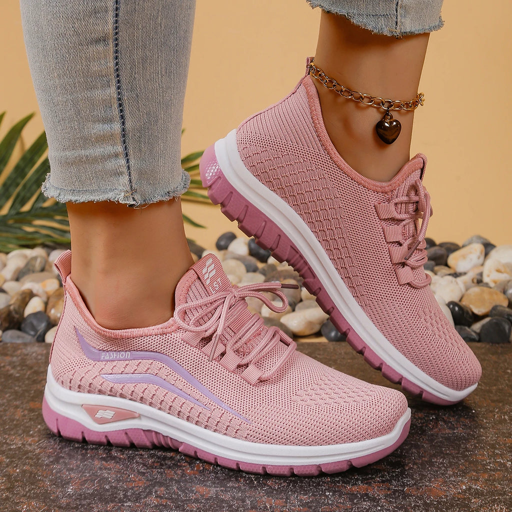 Women's Breathable Platform Sneakers