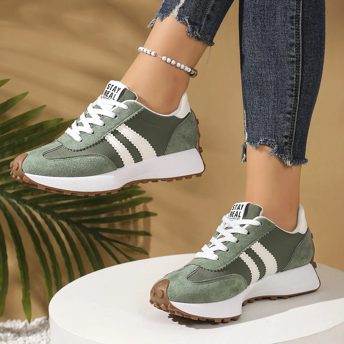 Women's Chunky Platform Fashion Sneakers