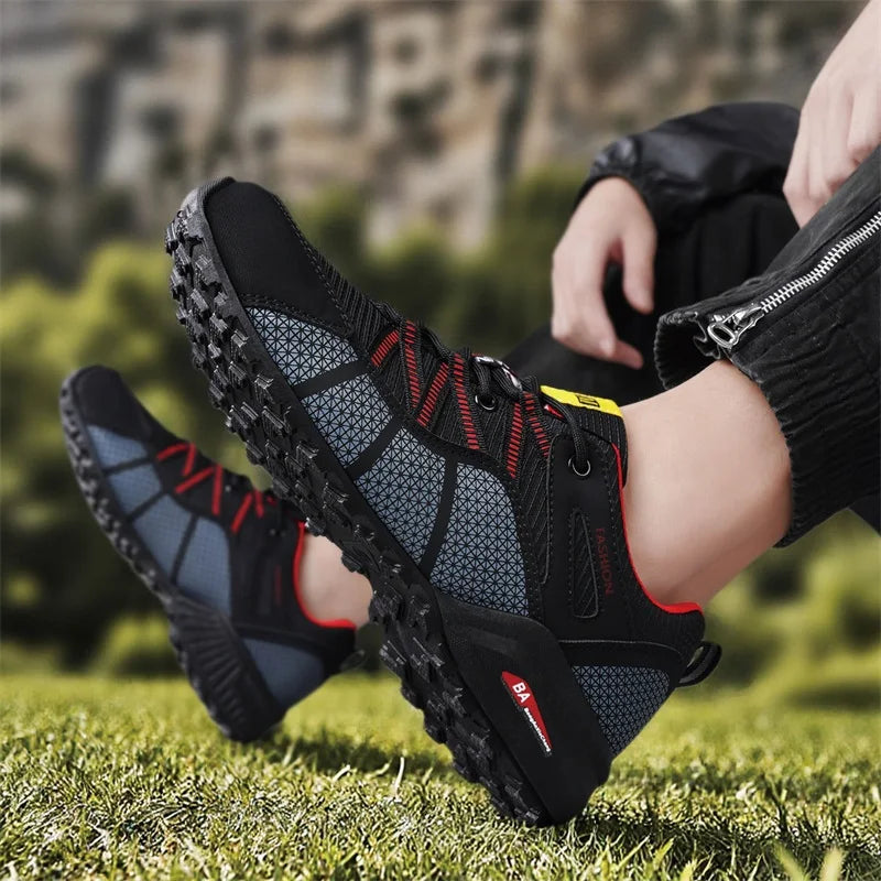 Men's Casual Lace-Up Running Shoes