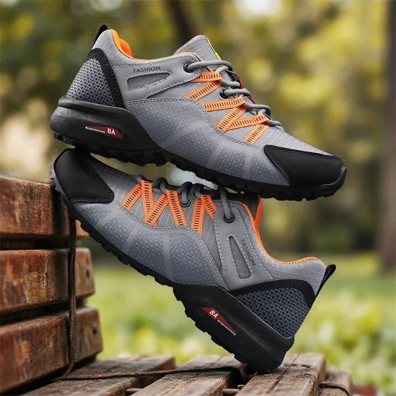 Men's Casual Lace-Up Running Shoes