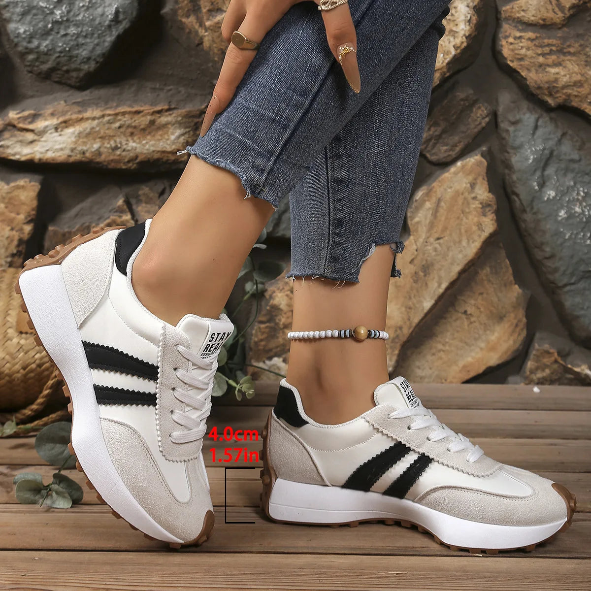 Women's Chunky Platform Fashion Sneakers