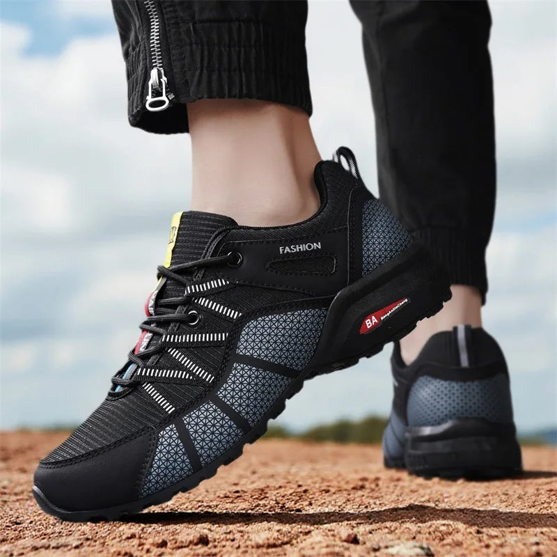 Men's Casual Lace-Up Running Shoes