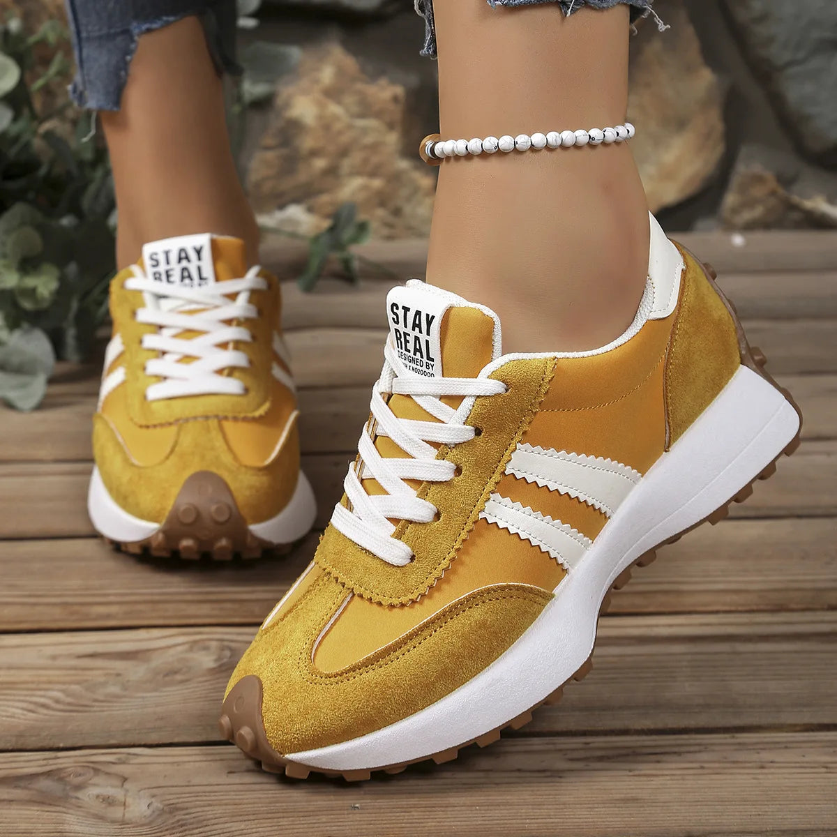 Women's Chunky Platform Fashion Sneakers