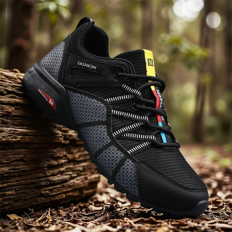 Men's Casual Lace-Up Running Shoes
