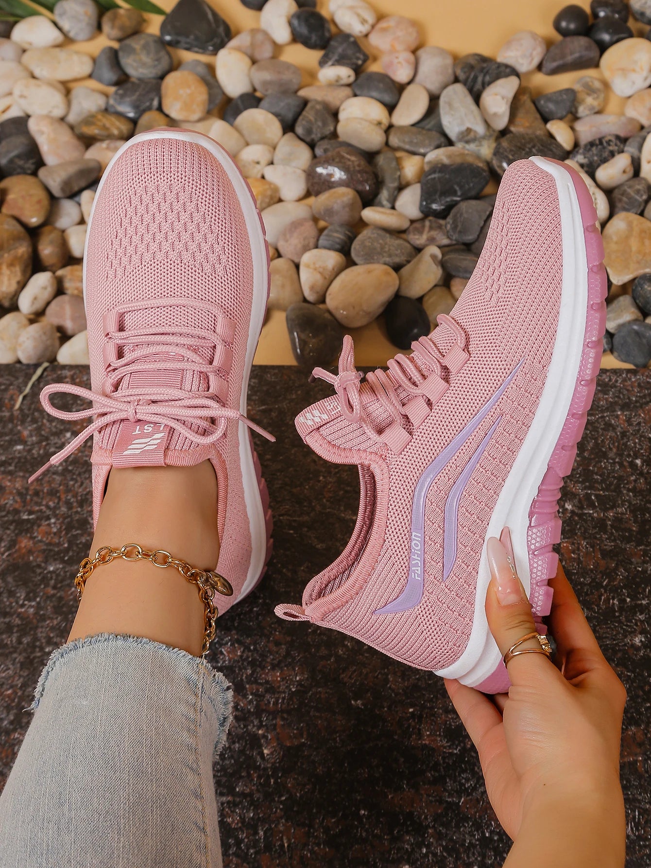 Women's Breathable Platform Sneakers
