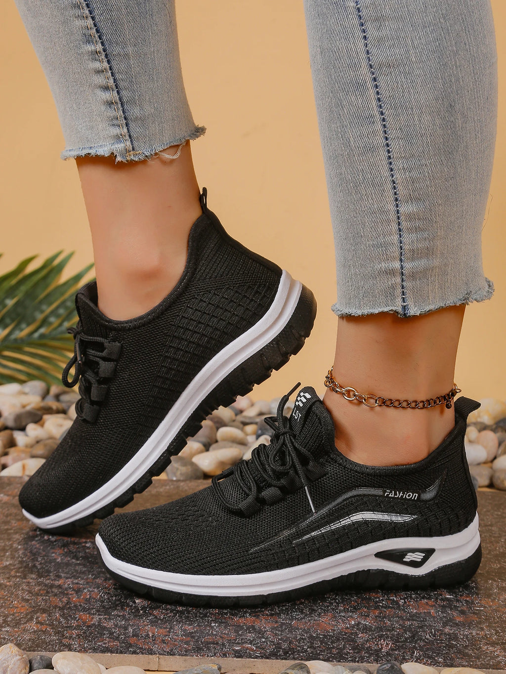 Women's Breathable Platform Sneakers
