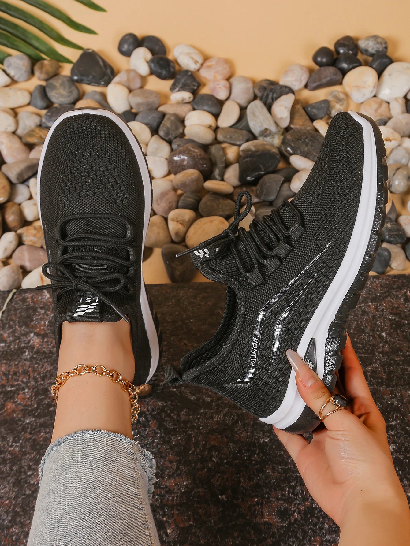 Women's Breathable Platform Sneakers