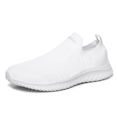Men's Breathable Slip-On Mesh Walking and Running Sneakers