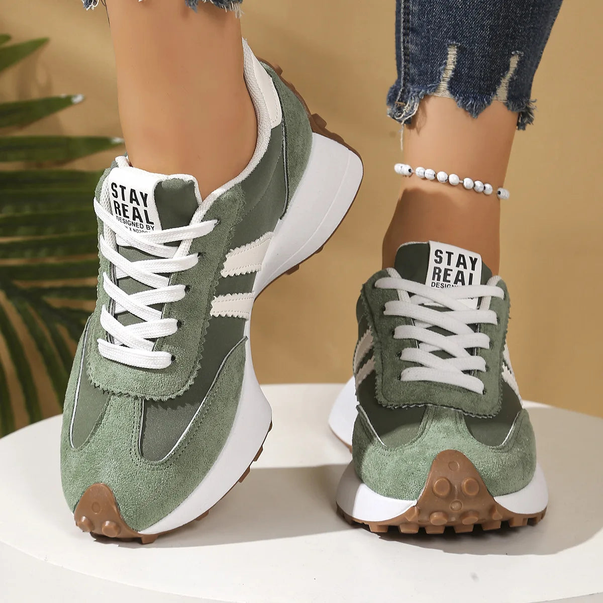 Women's Chunky Platform Fashion Sneakers