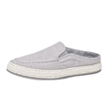 Outdoor Sandals Mens Half Slipper Summer Casual Shoes Canvas Soft Bottom Lightweight Walking Shoe Vulcanized Shoe