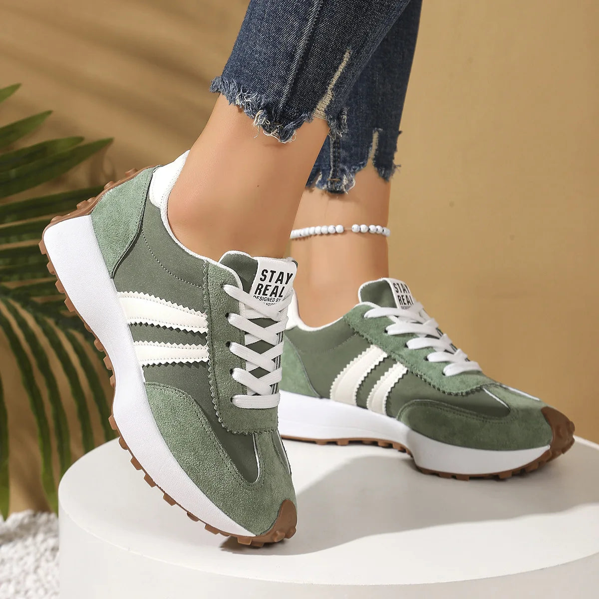Women's Chunky Platform Fashion Sneakers