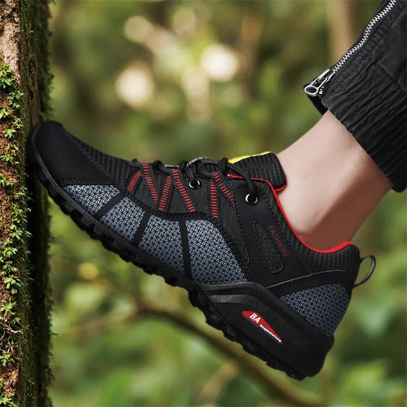 Men's Casual Lace-Up Running Shoes