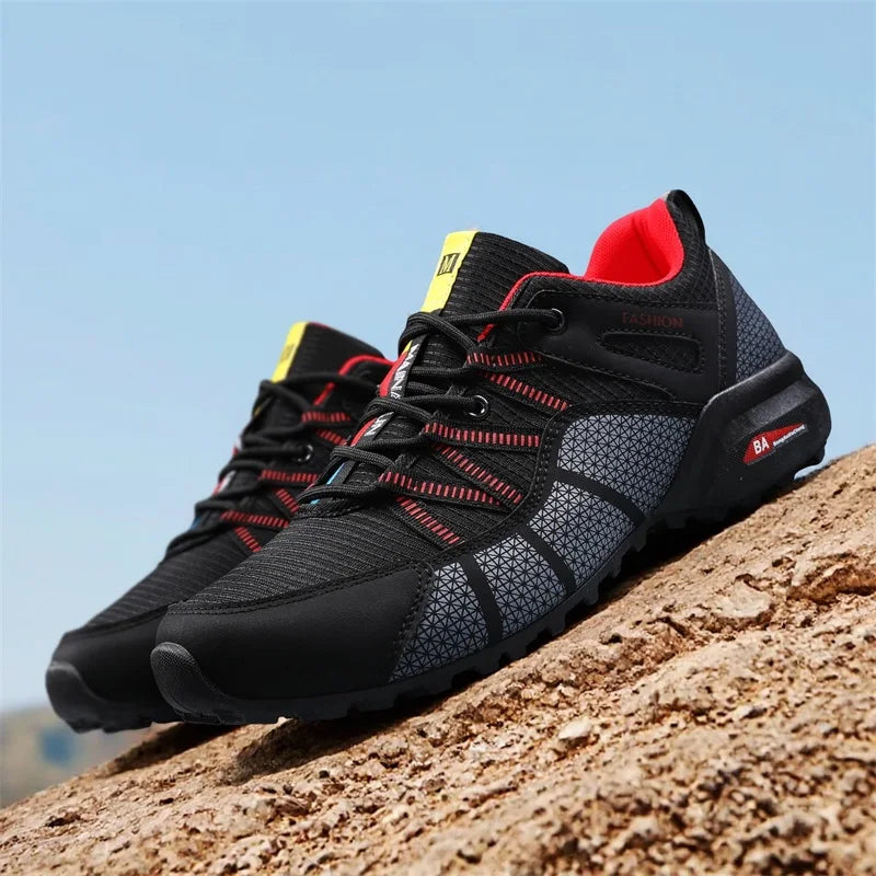 Men's Casual Lace-Up Running Shoes