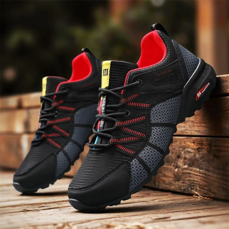 Men's Casual Lace-Up Running Shoes