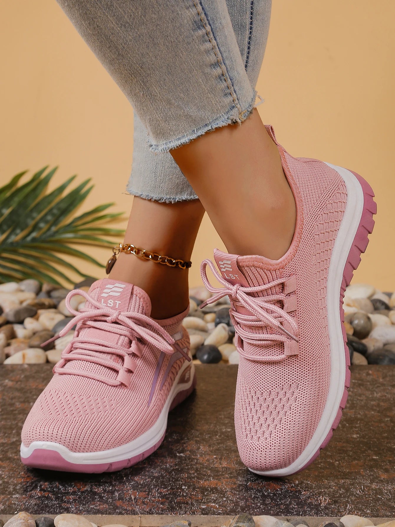 Women's Breathable Platform Sneakers