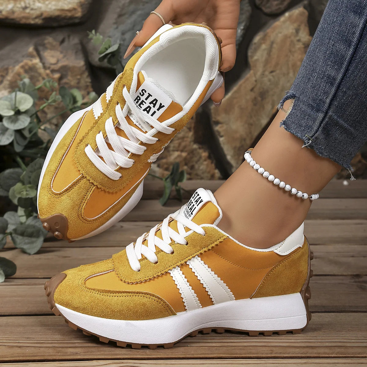 Women's Chunky Platform Fashion Sneakers
