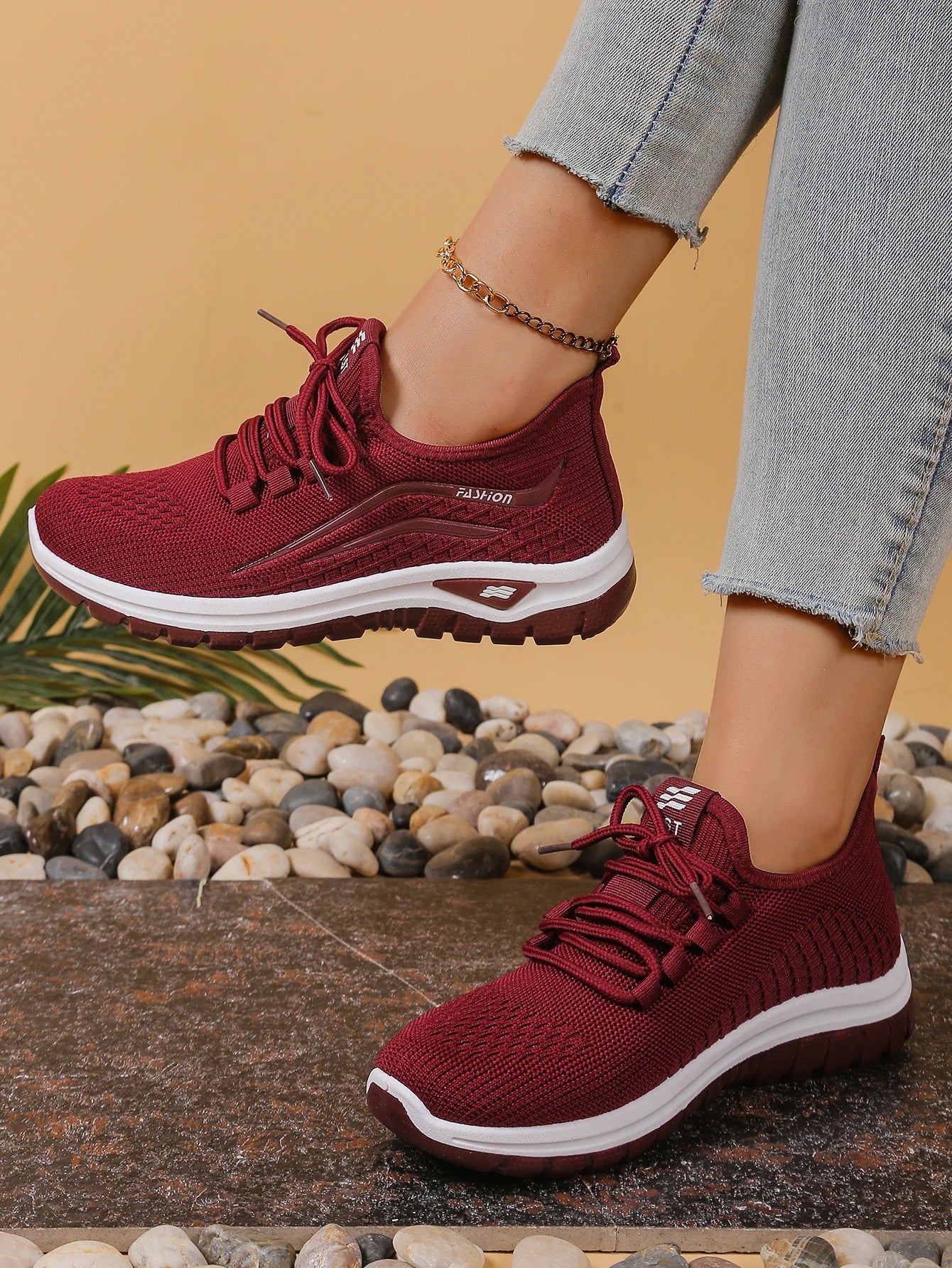 Women's Breathable Platform Sneakers