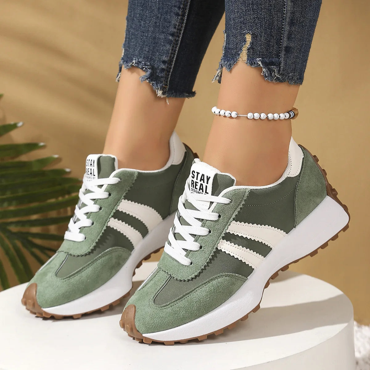 Women's Chunky Platform Fashion Sneakers