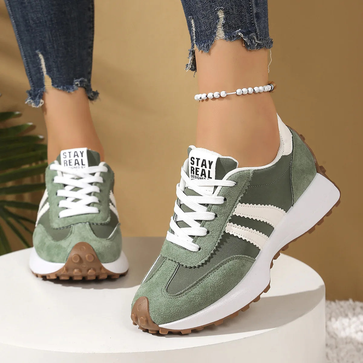 Women's Chunky Platform Fashion Sneakers