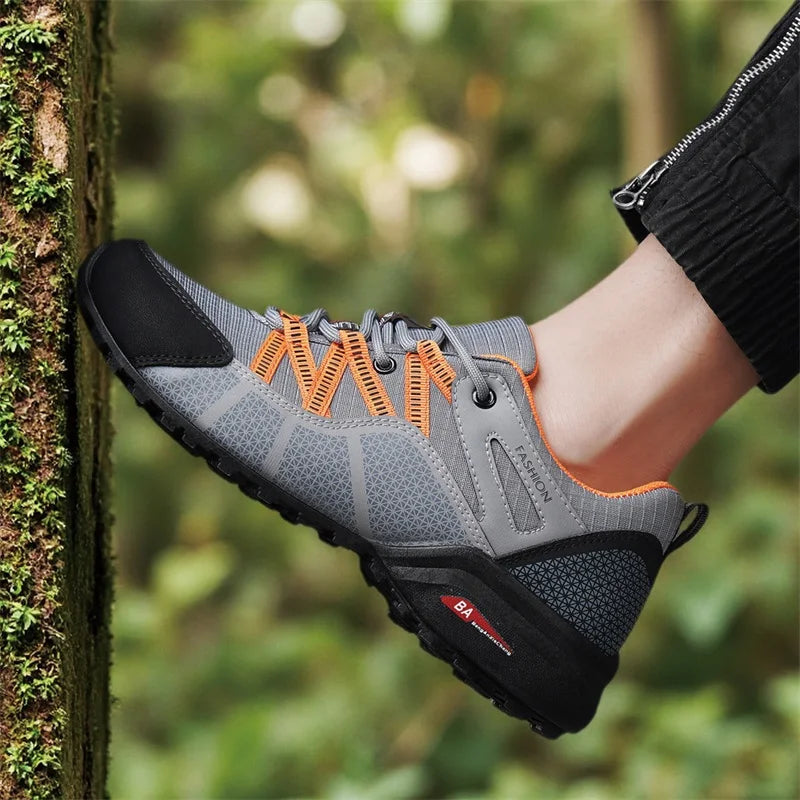 Men's Casual Lace-Up Running Shoes