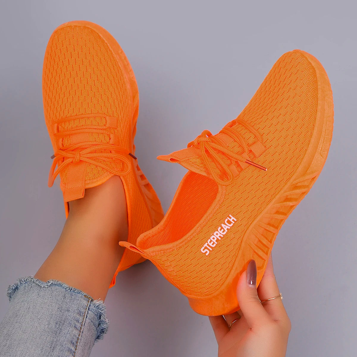 Women's summer breathable mesh flat shoes，women's shoes，casual sneakers shoes, clearance free shipping