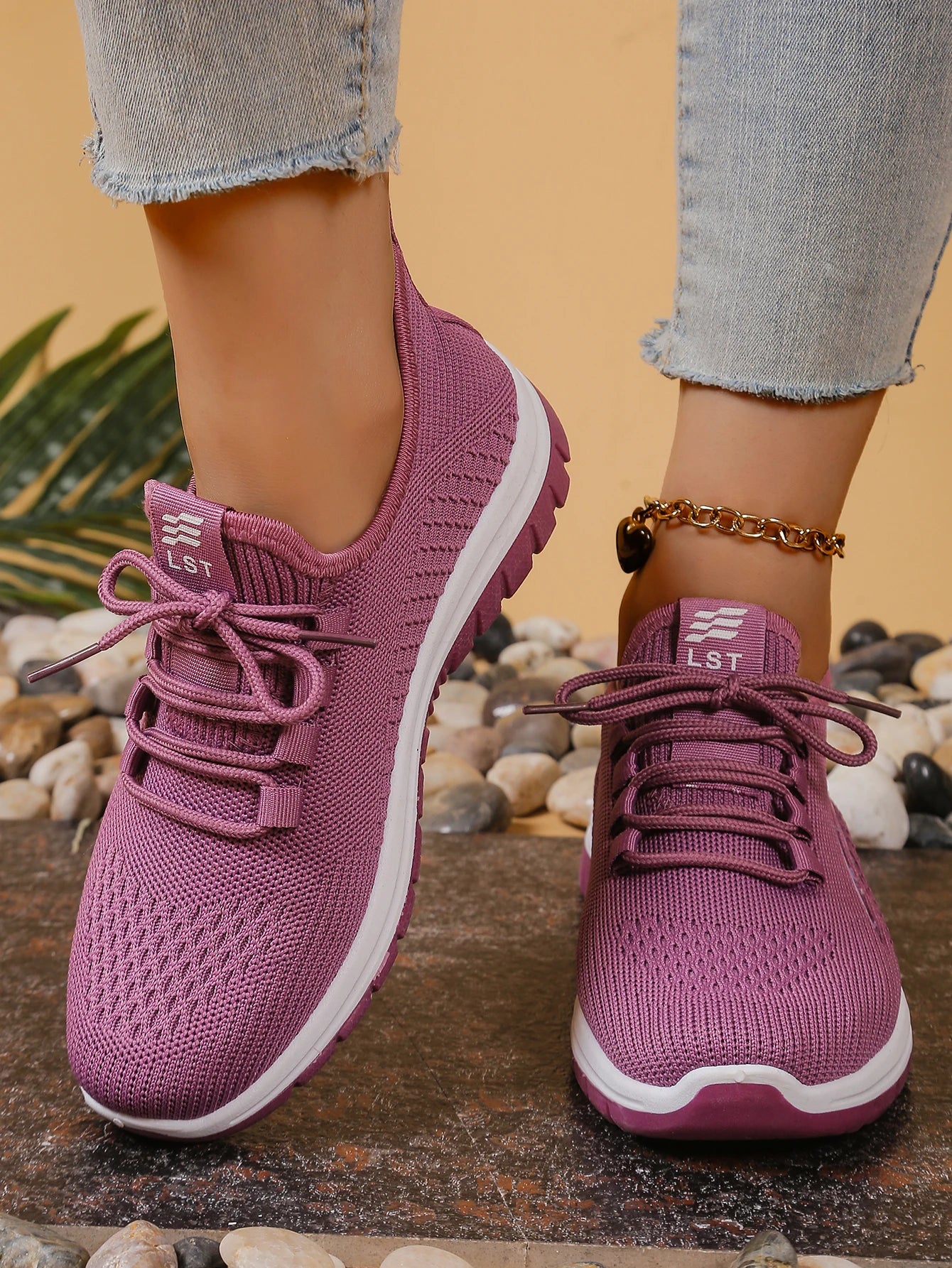 Women's Breathable Platform Sneakers