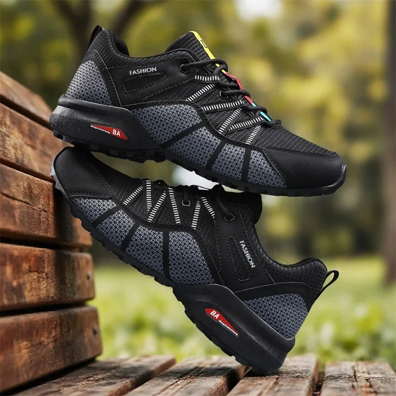 Men's Casual Lace-Up Running Shoes