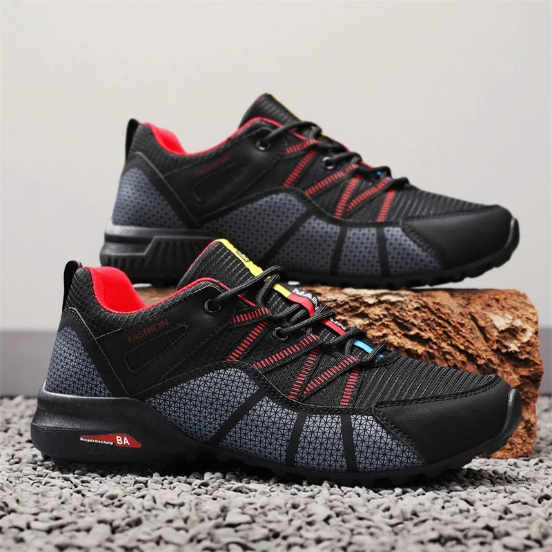 Men's Casual Lace-Up Running Shoes