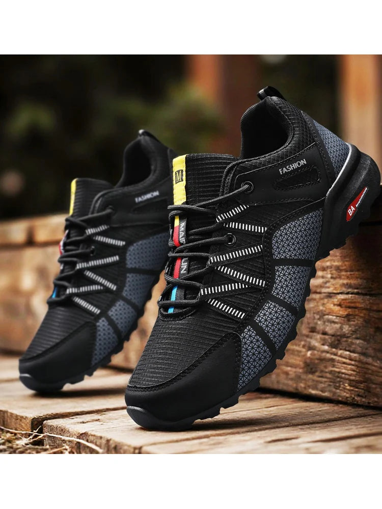 Men's Casual Lace-Up Running Shoes