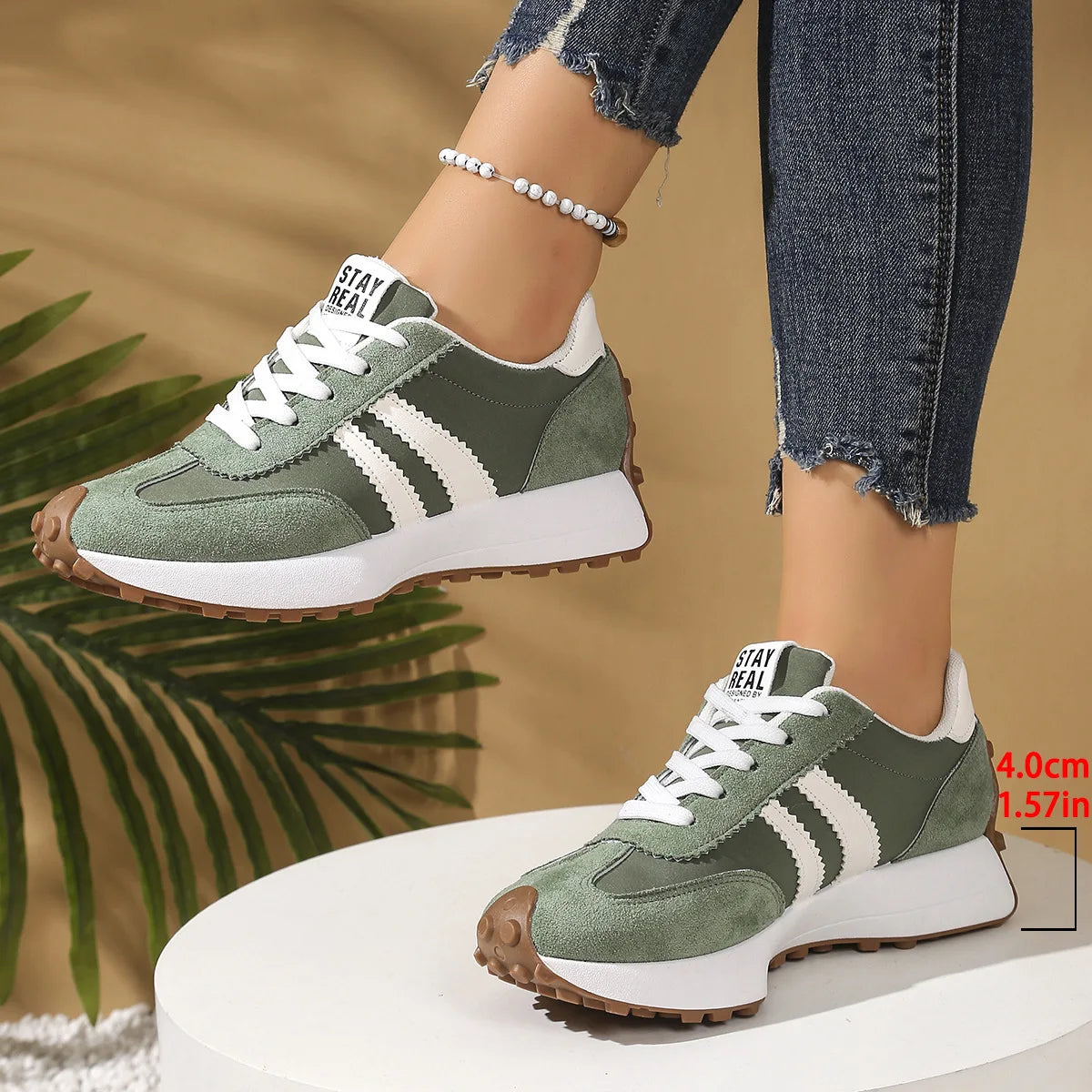 Women's Chunky Platform Fashion Sneakers