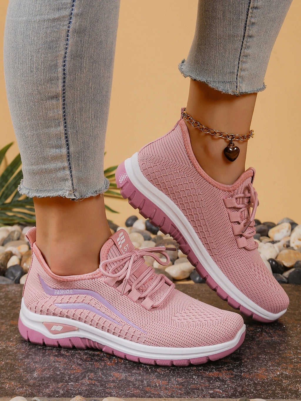 Women's Breathable Platform Sneakers